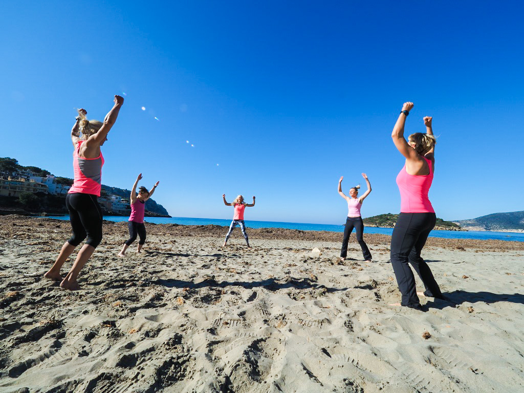 Beach fitness