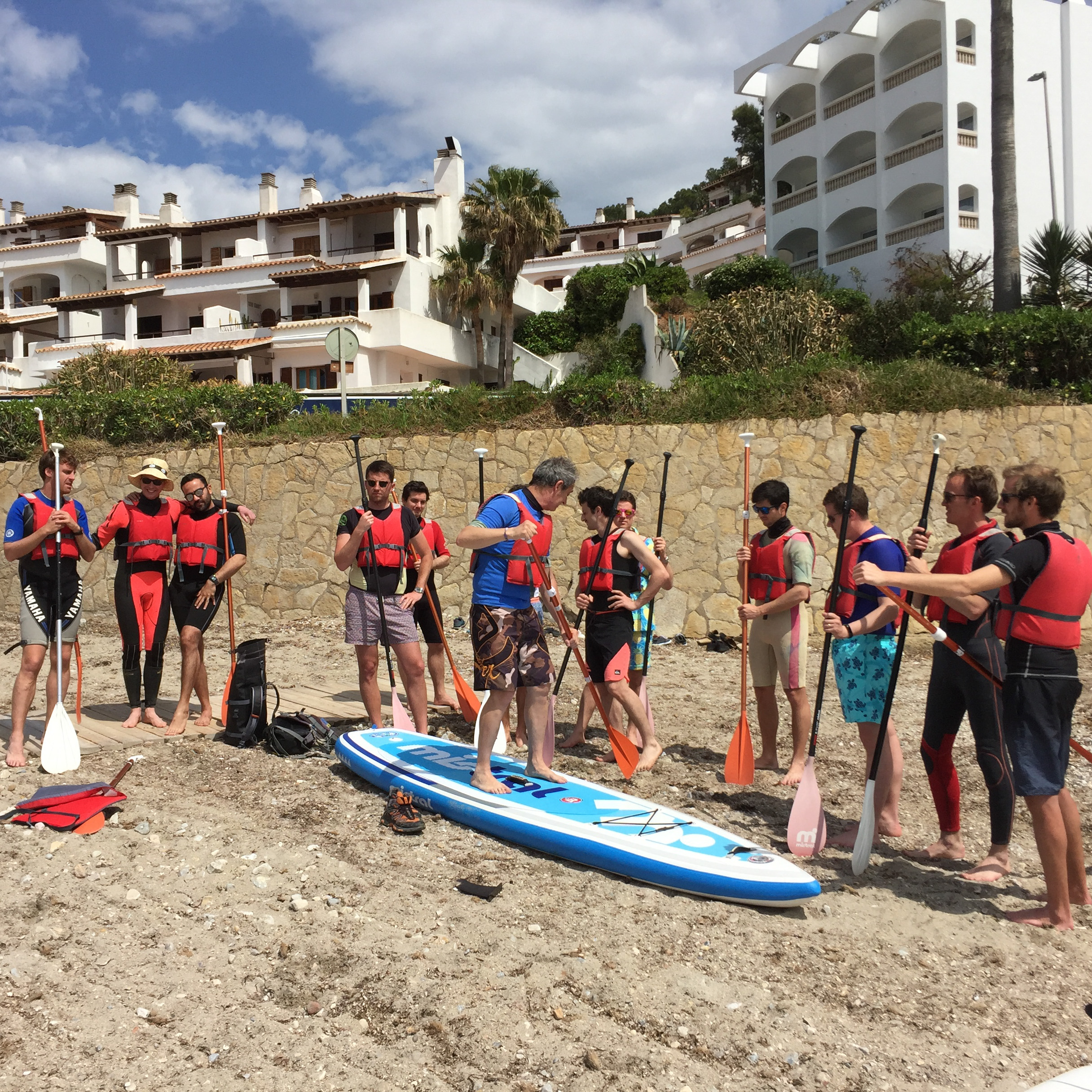 Grupos grandes de SUP