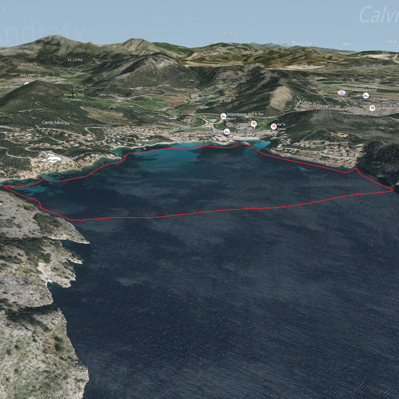 Recorrido a Cala Blanca